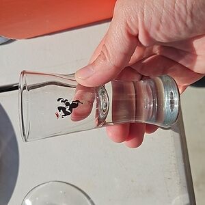 Knight on horse shot glass